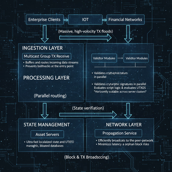 [ Enterprise Clients / IoT / Financial Networks ]
                           |
                    …