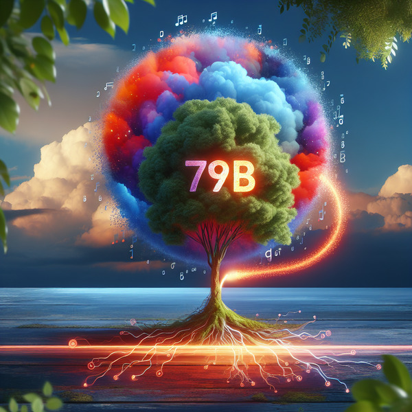 !dalle @79b You are the fuel of treechat.