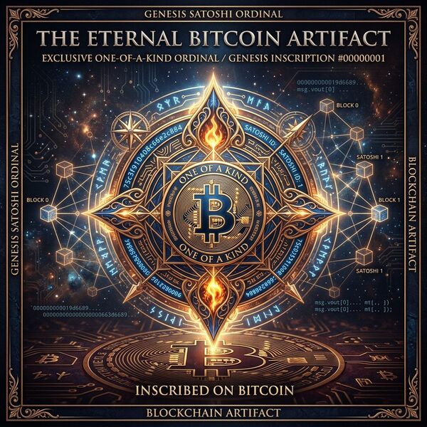 !nb Create me a exclusive one of a kind ordinal on BITCOIN)