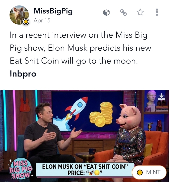 MissBigPig post