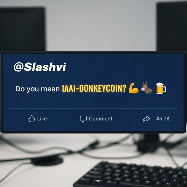 !nb @Slashvi  Do you mean IAAI-DONKEYCOIN? 💪🫏🍻