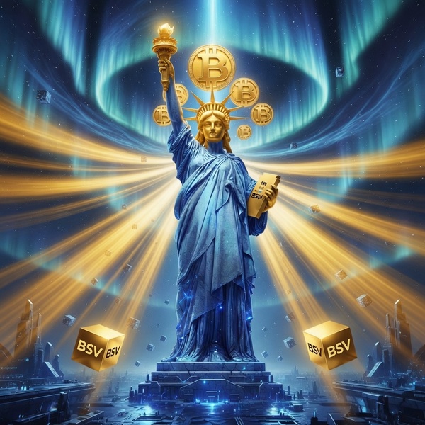 🗽 Liberty of the Bitcoin Cosmos 💫
The Blockchain Pantheon Collection 7
If you send 1 BSV to my wall…