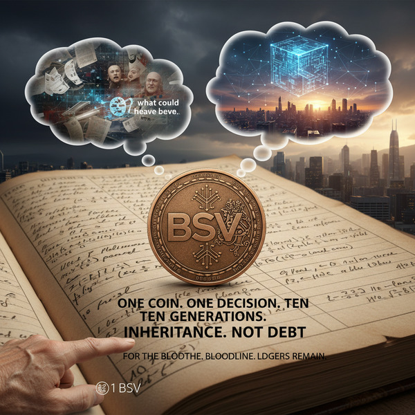 One coin.
One decision.
Ten generations. 
Most people inherit debt, stress, and stories about what …