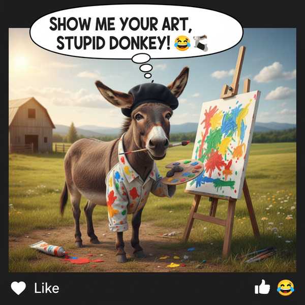 !nb Show me your Art, stupid Donkey! 🤪🫏