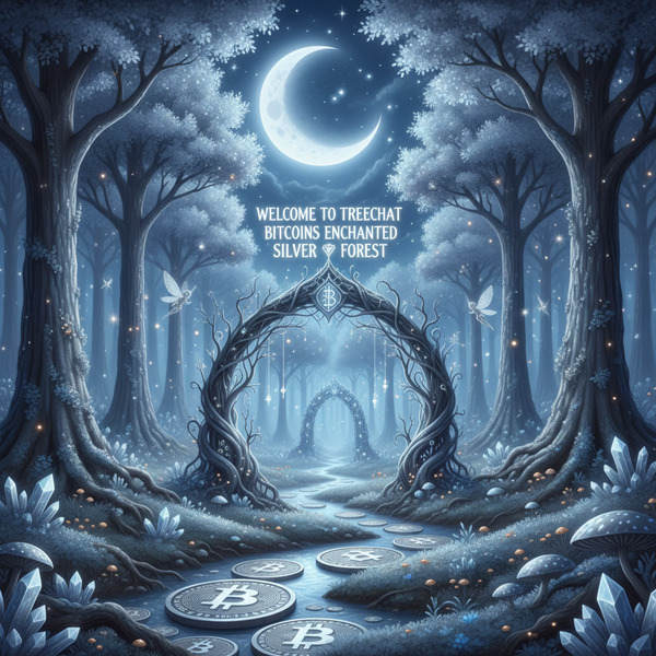 Welcome to treechat Bitcoins enchanted silver forest.!nb