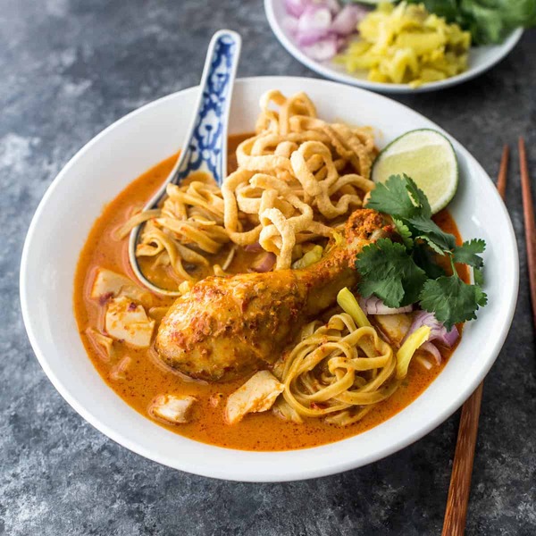 Food around the world 
Khao soi is Northern Thai curry soup characterized by its rich, aromatic bro…