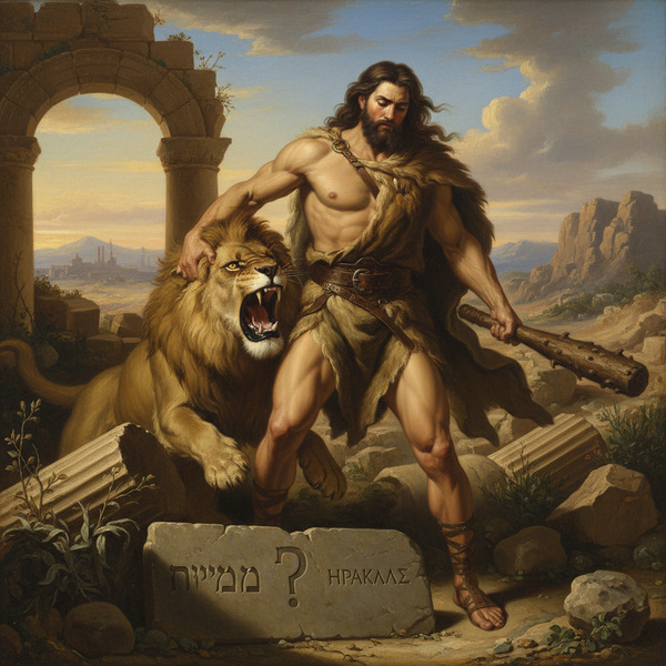 !nb Herakles or Samson?