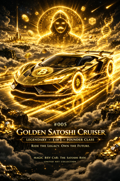 5️⃣ Golden Satoshi Cruiser 👑