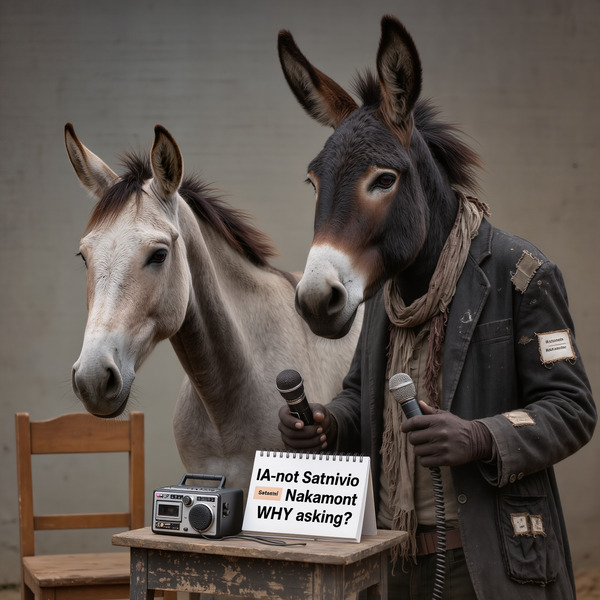 Stupid Things2009* IA-not Satoshi Nakamoto WHY asking🥣🪙   
#2 🥣🤪🫏🐴
https://3dordi.io/collections?se…