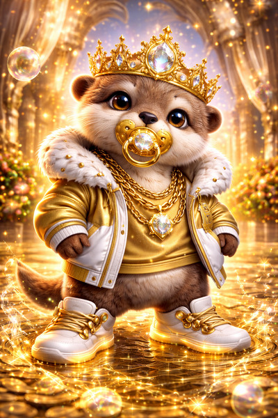 #007 Golden Pacifier King