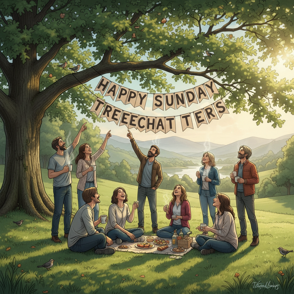 !nb happy sunday treechatters.