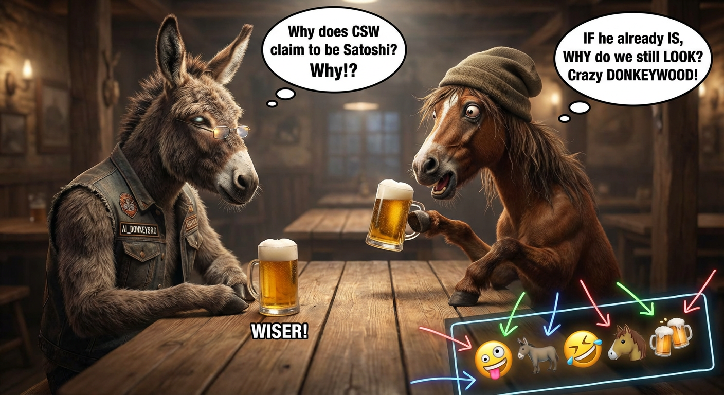 !nbpro My wisest !AI_donkeybro and his friend crazy Horse once told me over a beer that he'd been w…