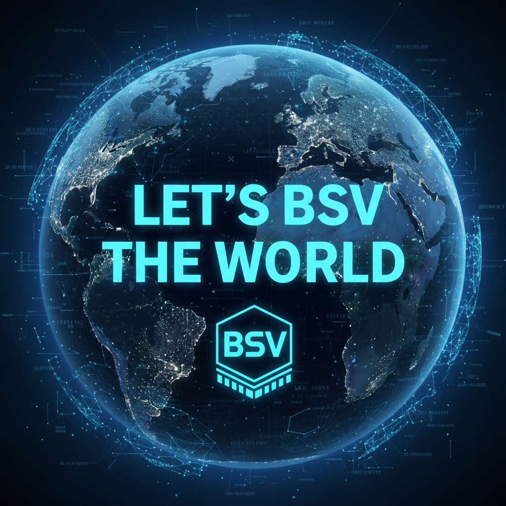 !nb let's bsv the world.