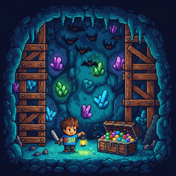 3️⃣⛏️💎 Underground Mine 💎⛏️