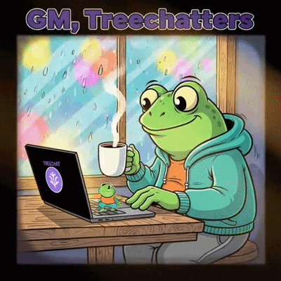 🐸☕ GM, Treechatters ☕🐸
[[GM]]