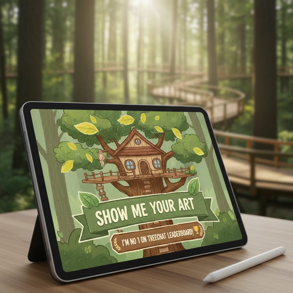 Show me your art 
I'm No 1 on Treechat Leaderboard!
!nb