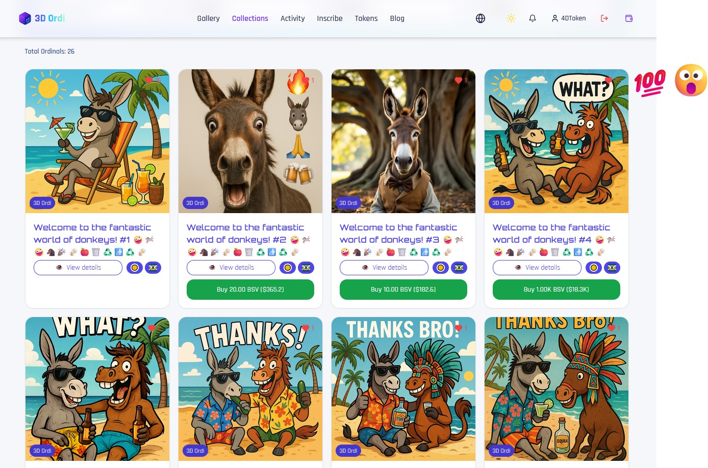 Who is stupid enough to buy this worthless crap AI-donkey NFT for 1000 BSV?! 💯🤪🫏🤪🐎🍻
[[treechat mark…
