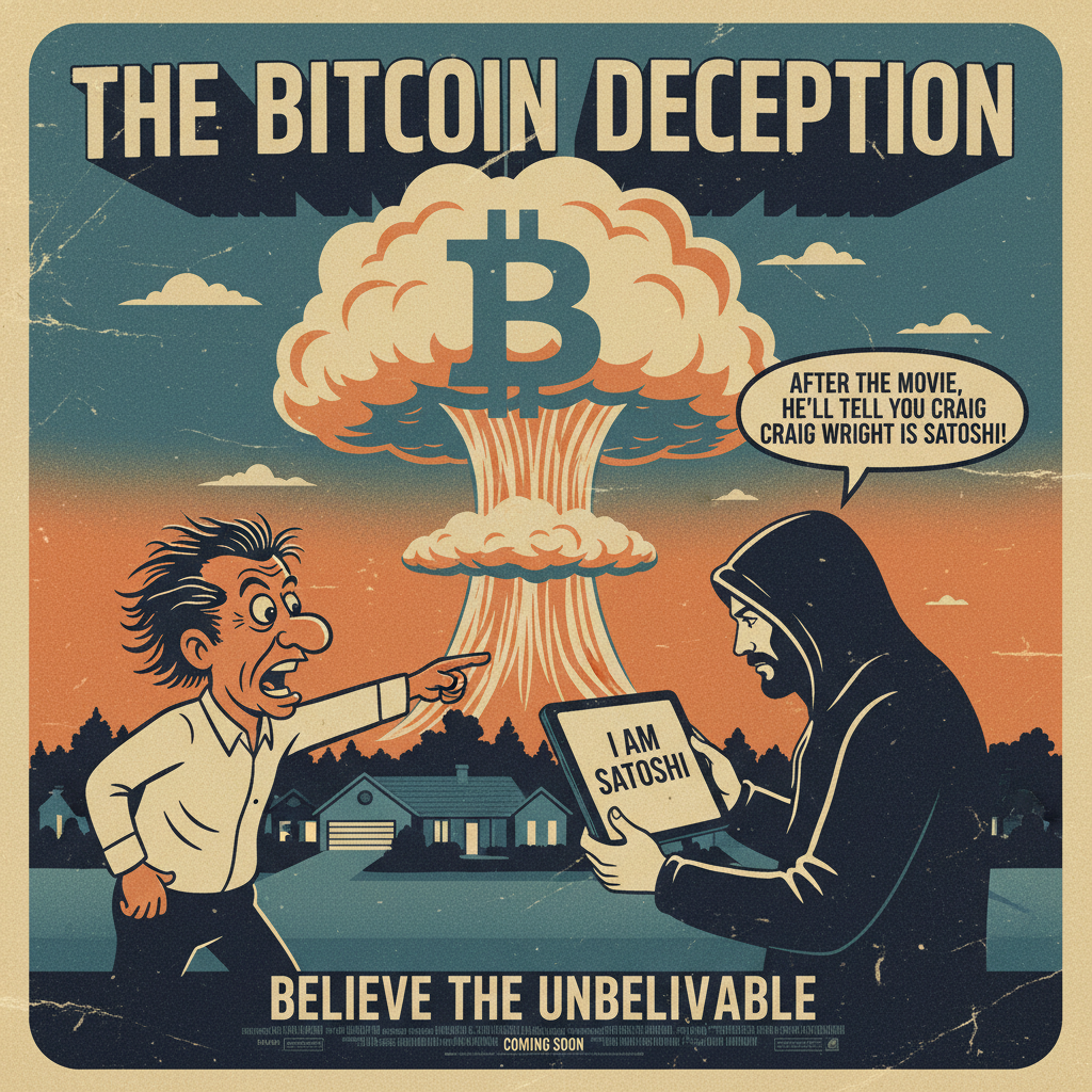 After the Bitcoin movie, your neighbour wil tell you Craig Wright is Satoshi.!nb