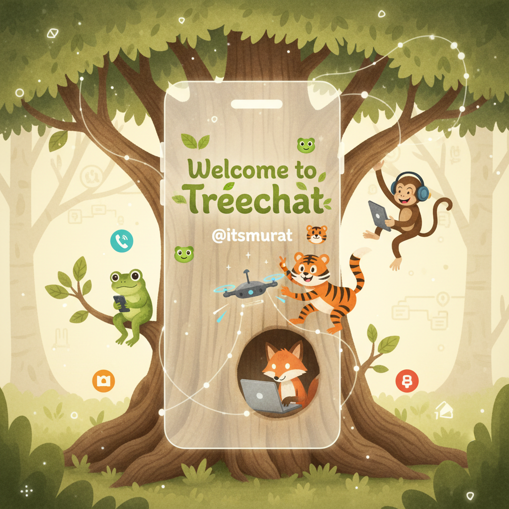 Welcome to Treechat @itsmurat 🌳📱🐸🐵🐯🦊 !nb