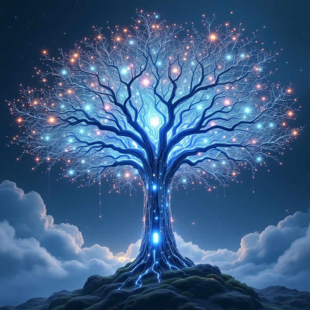 !flux11 Treechat: A tree to tree electronical branch system