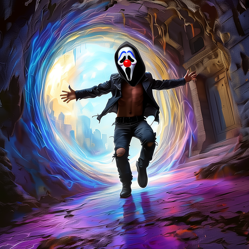 !edit add the clown face