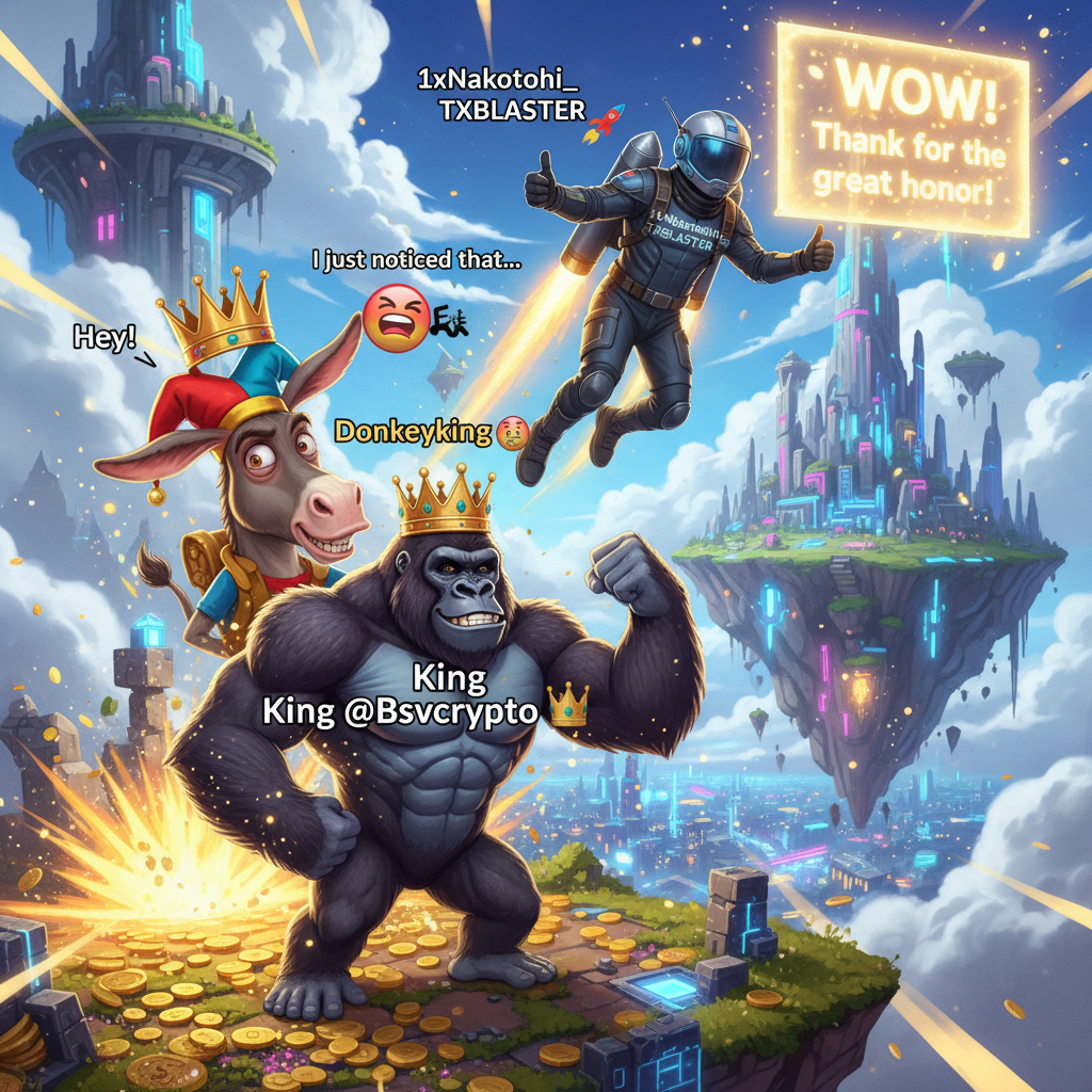 !nb WOW! Hey @1xNakatoshi_TXBLASTER 🚀, I just noticed that Donkeyking 🤪🫏 is behind King @Bsvcrypto …