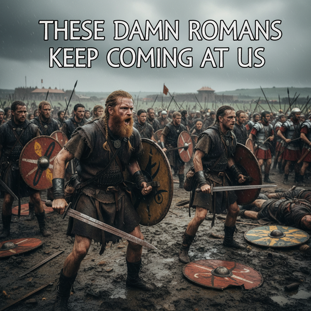 These damn Romans keep coming at us. !nb