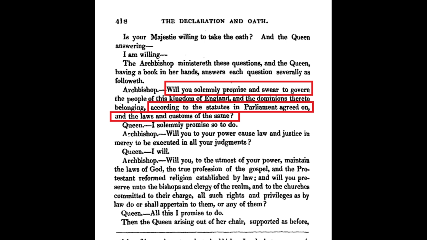 The Declaration And Oath.  (People not Persons.)