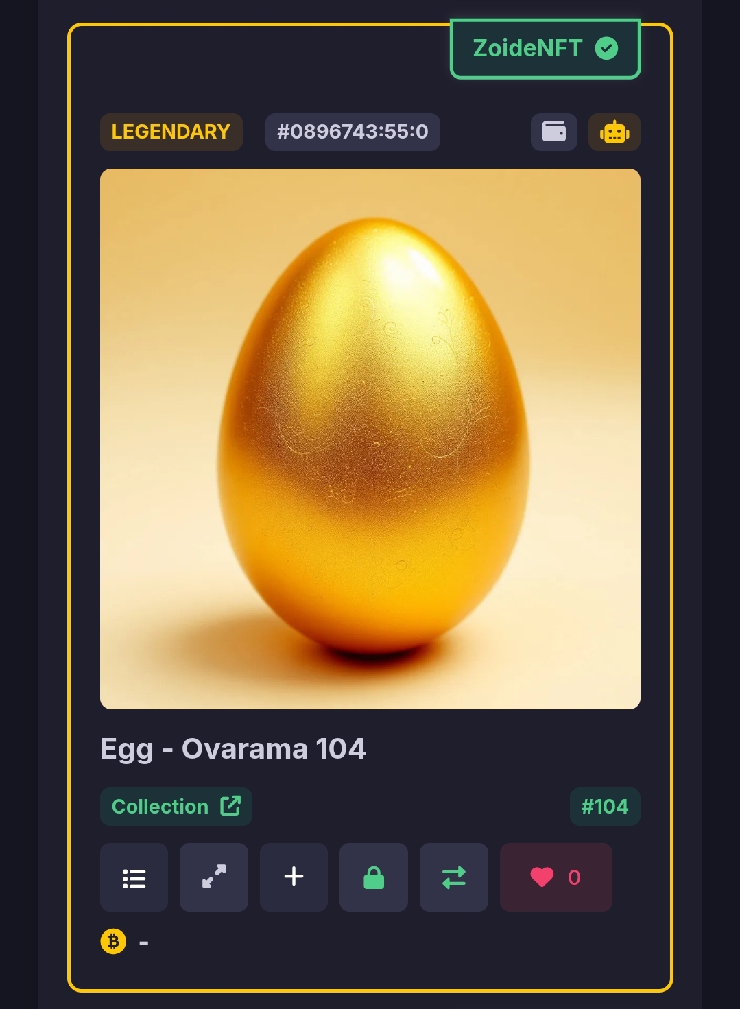 golden egg is on its way to you 🥚