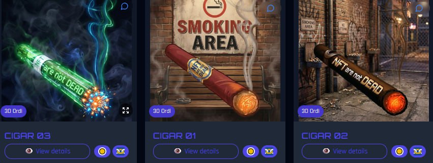 Choose in Cigar #1 #2 and #3 
Send BSV in my wallet and comment your address
17XdGq1KH2ubkepF2cQKU1…