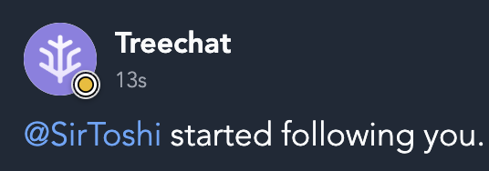 thanks for the follow @SirToshi