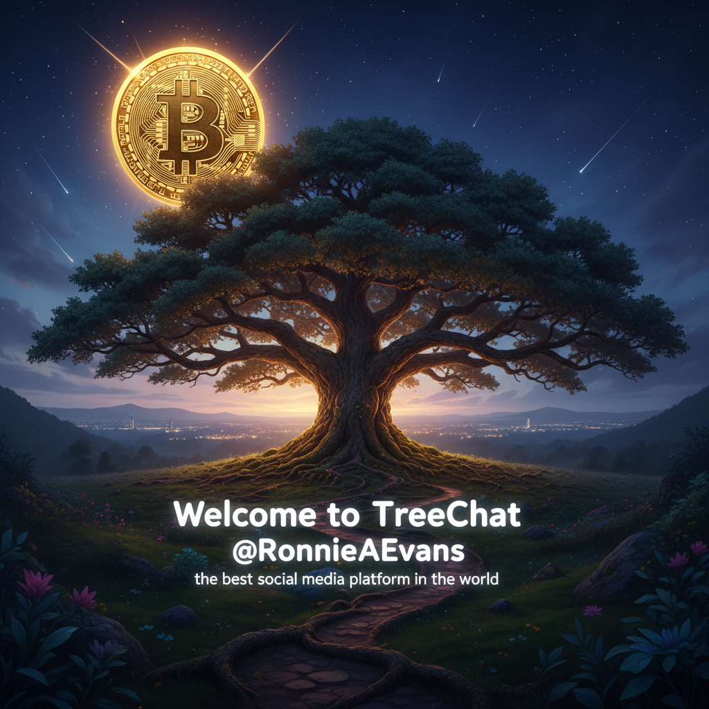 Welcome to TreeChat @RonnieAEvans, the best social media platform in the world.  Draw a Bitcoin coi…