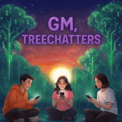 🌳📱☕ GM, Treechatters ☕ 📱🌳
[[GM]]