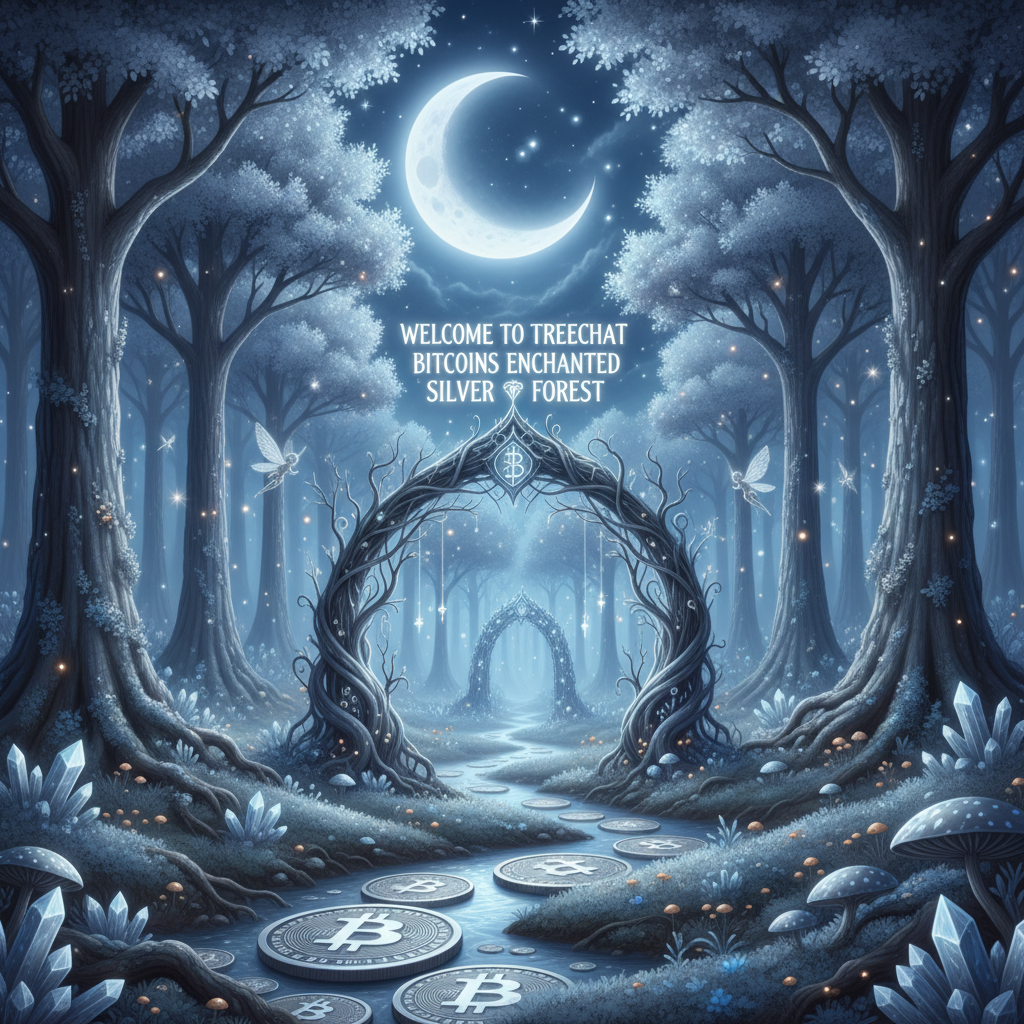 Welcome to treechat Bitcoins enchanted silver forest.!nb