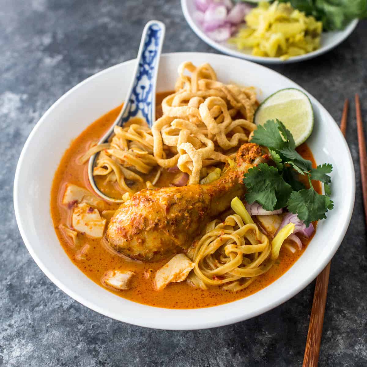 Food around the world 
Khao soi is Northern Thai curry soup characterized by its rich, aromatic bro…