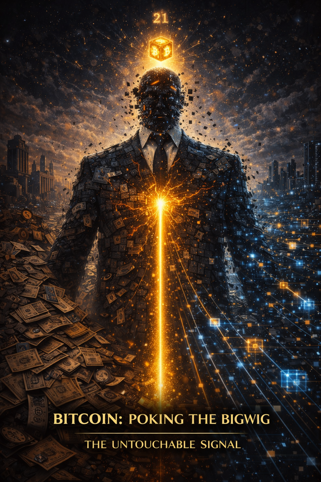 🎯⚡ DUAL-LAYER 1/1 NFT LIVE
BITCOIN: POKING THE BIGWIG — THE UNTOUCHABLE SIGNAL
Power looks untoucha…