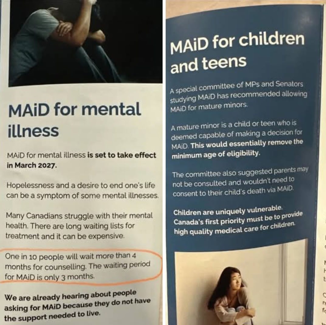 This is the suicide program in Canada pamphlet