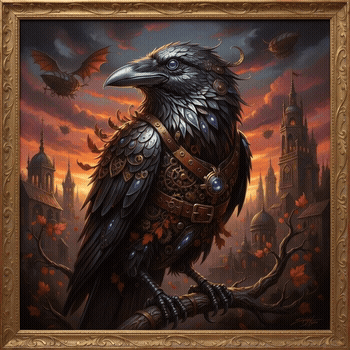 9️⃣  🐦‍⬛ Sapphire Raven 🐦‍⬛