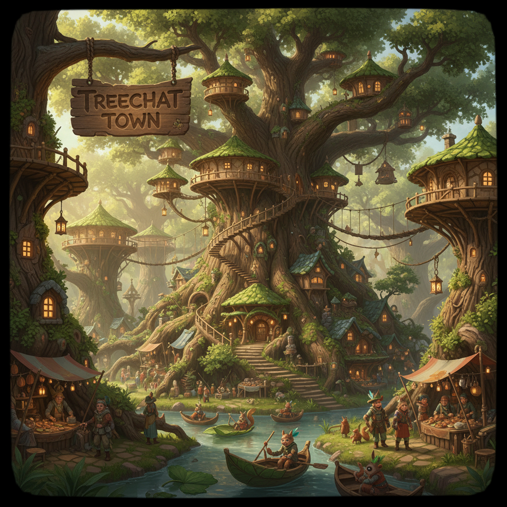 !nb treechat town