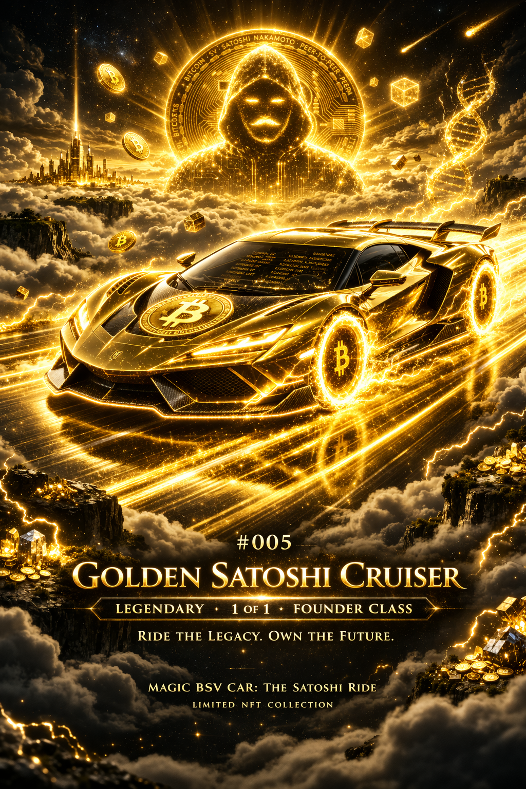 5️⃣ Golden Satoshi Cruiser 👑
