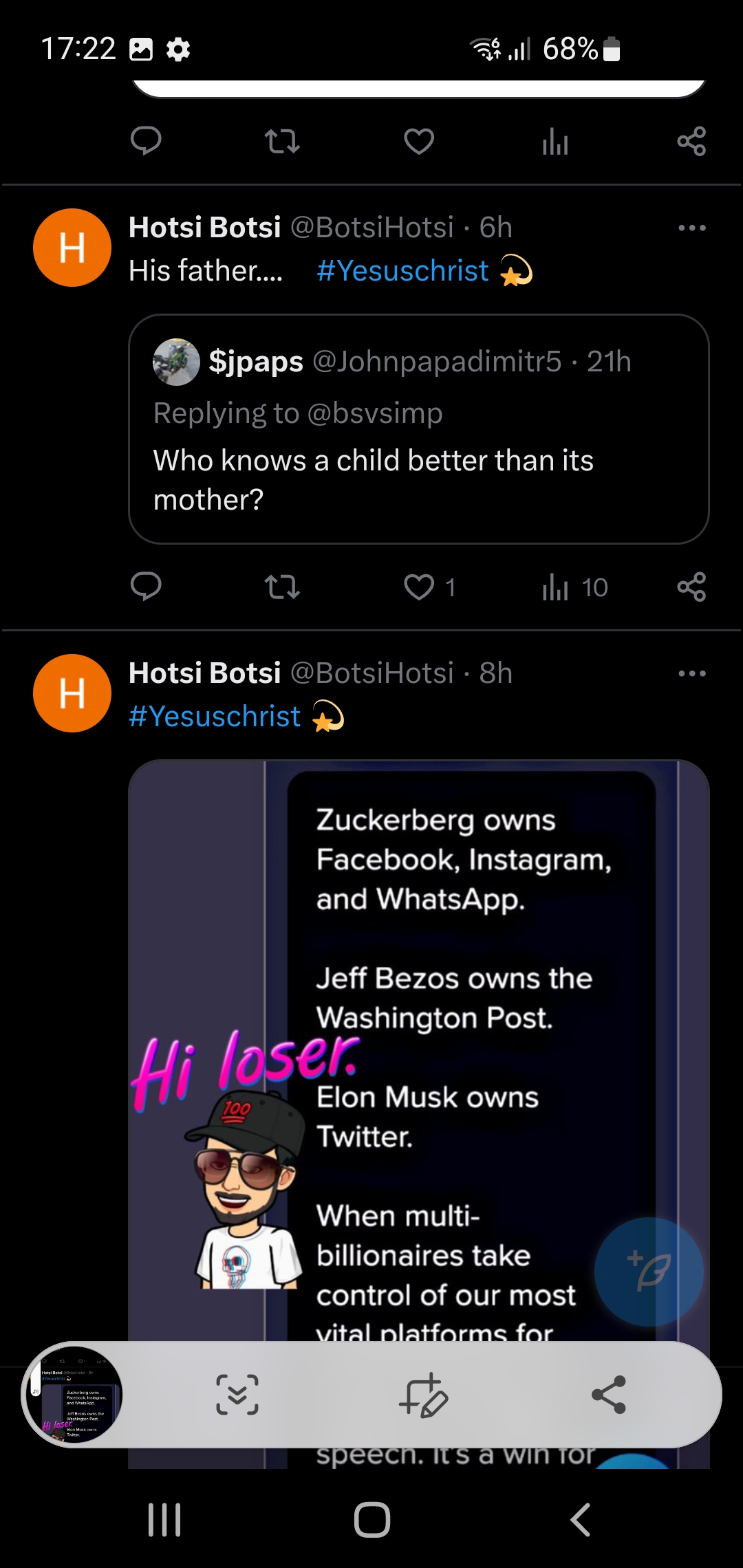 YesuSchrist post
