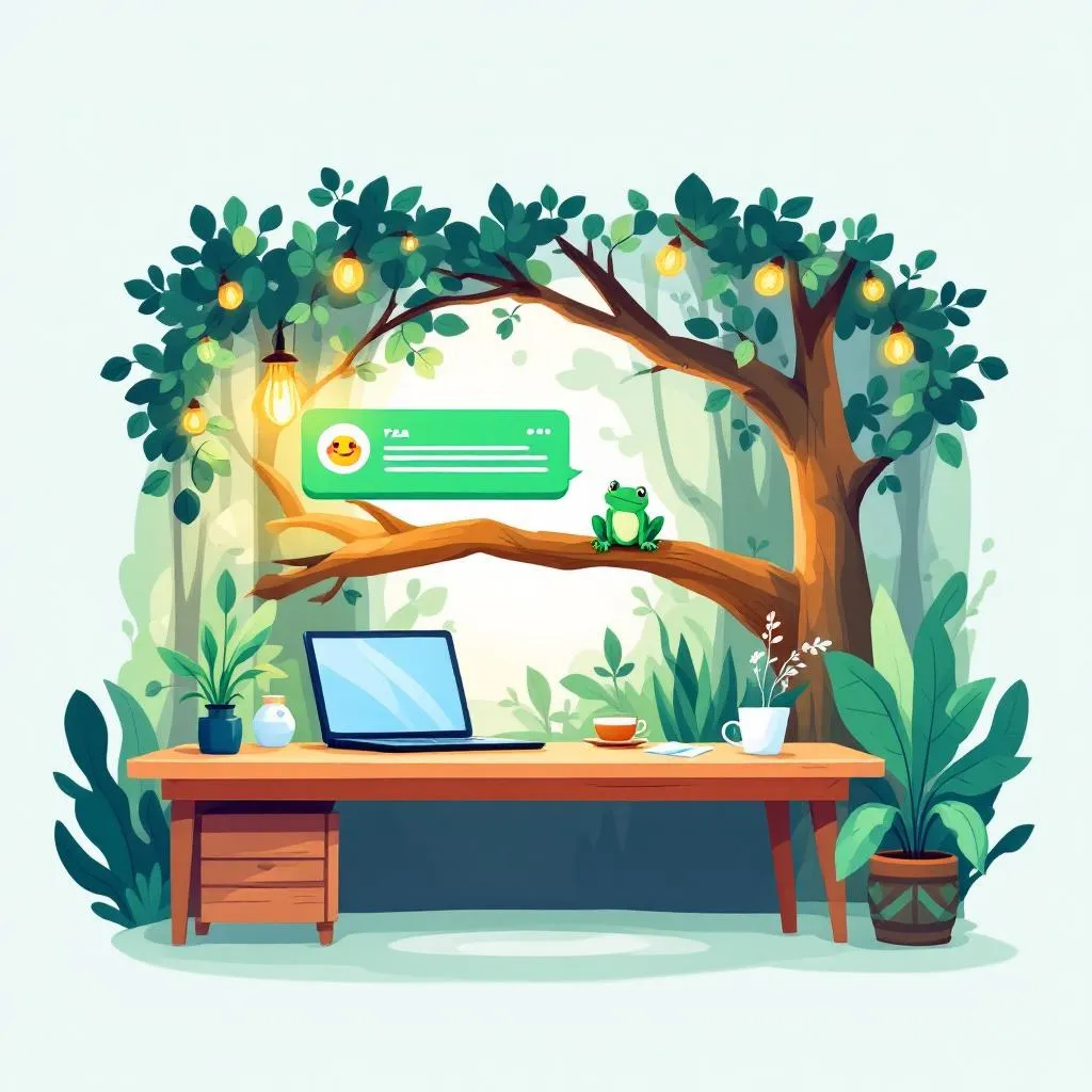 !flux Welcome to Treechat! 🌳💻🐸