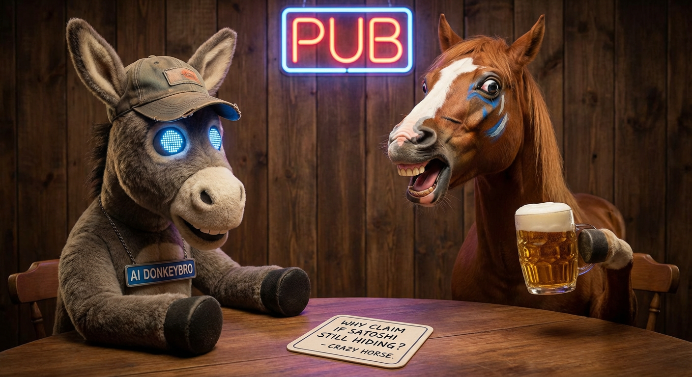 !nbpro My wisest !AI_donkeybro and his friend crazy Horse once told me over a beer that he'd been w…