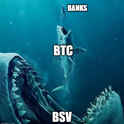BSV is currently processing 4 million TPS (transactions per second); BTC does 7 TPS, and Mastercard…