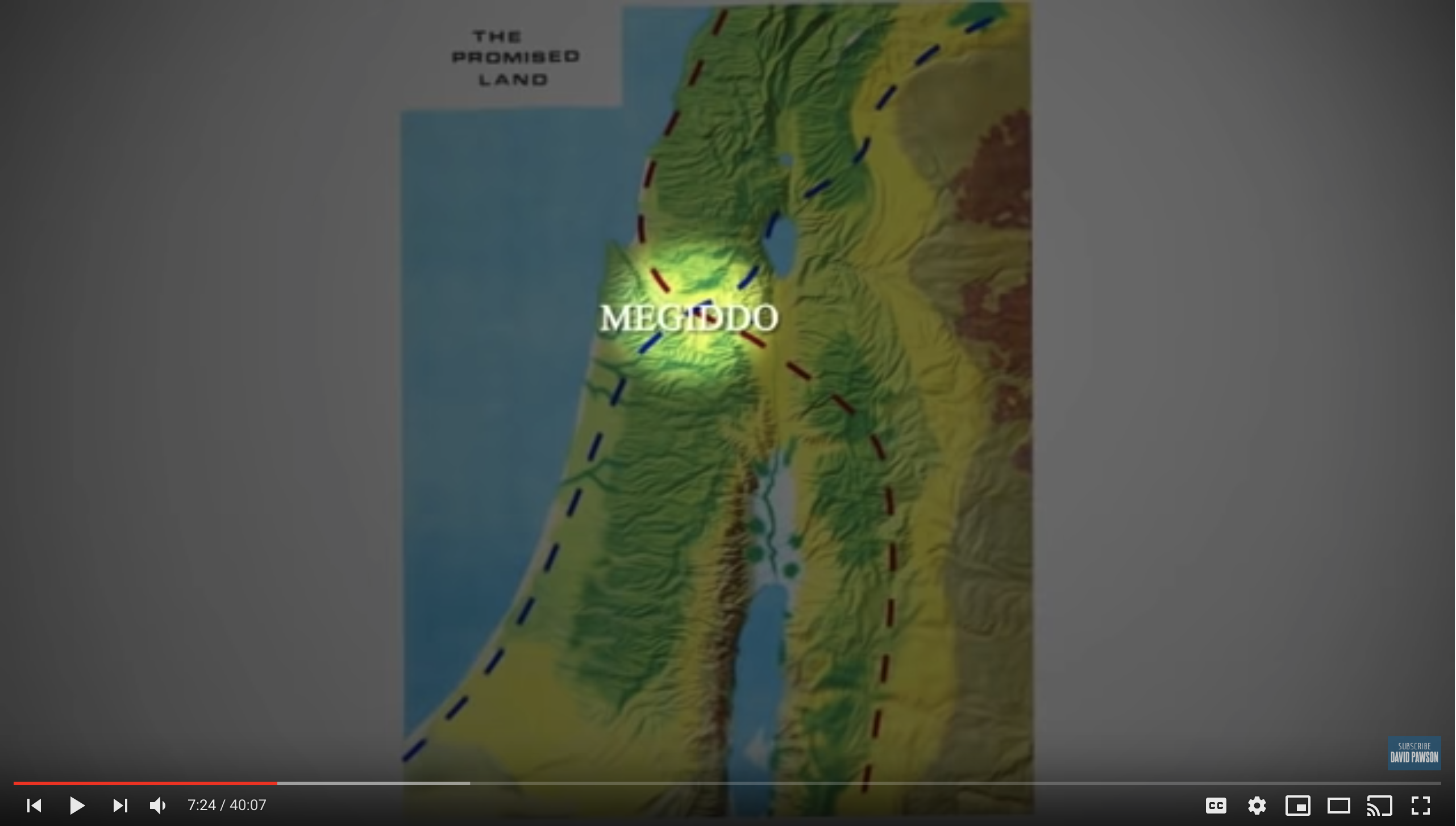 !time:06:48 the road from Europe crosses the road from Africa at the hill of Megiddo - the Cross Ro…
