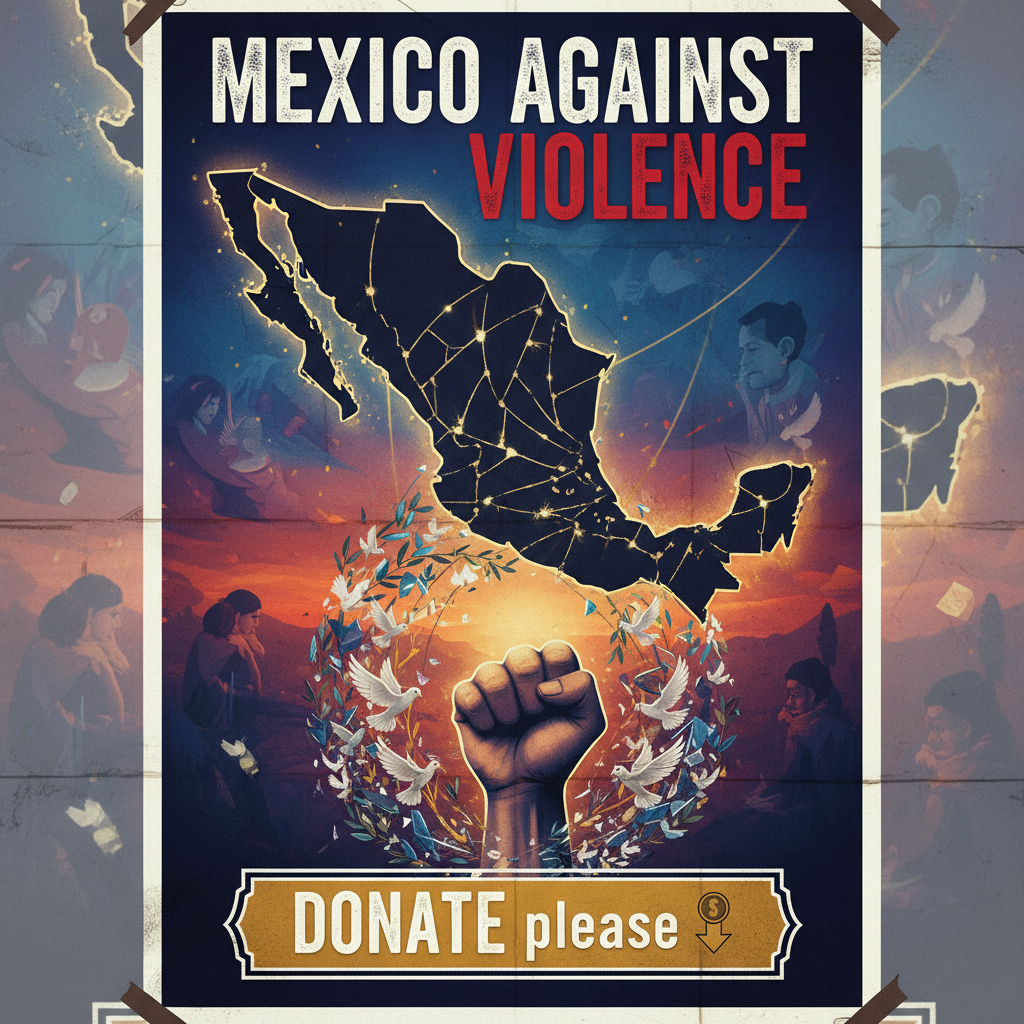 !nb Mexico against violence DONATE please