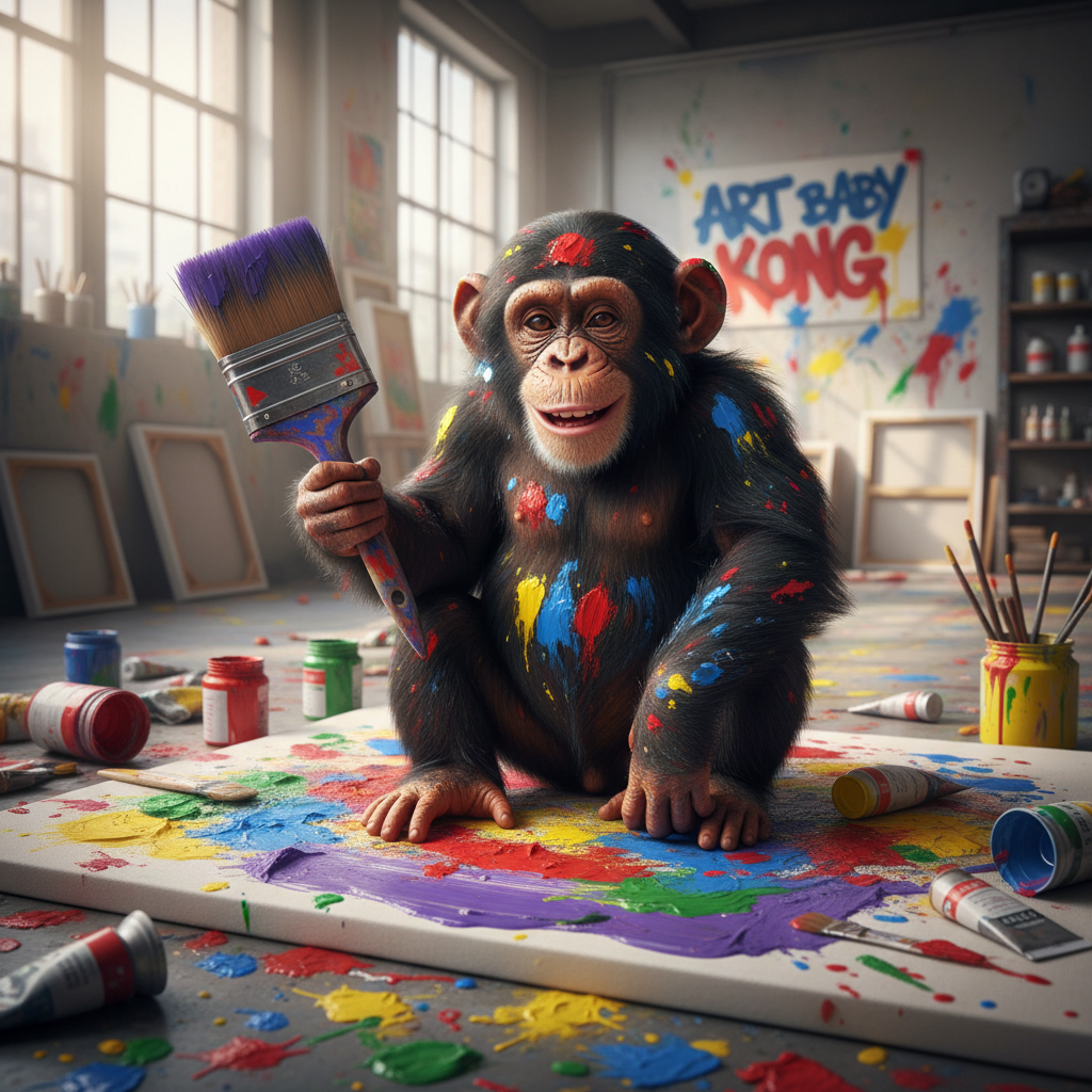 Show me your Art Baby Kong!nb