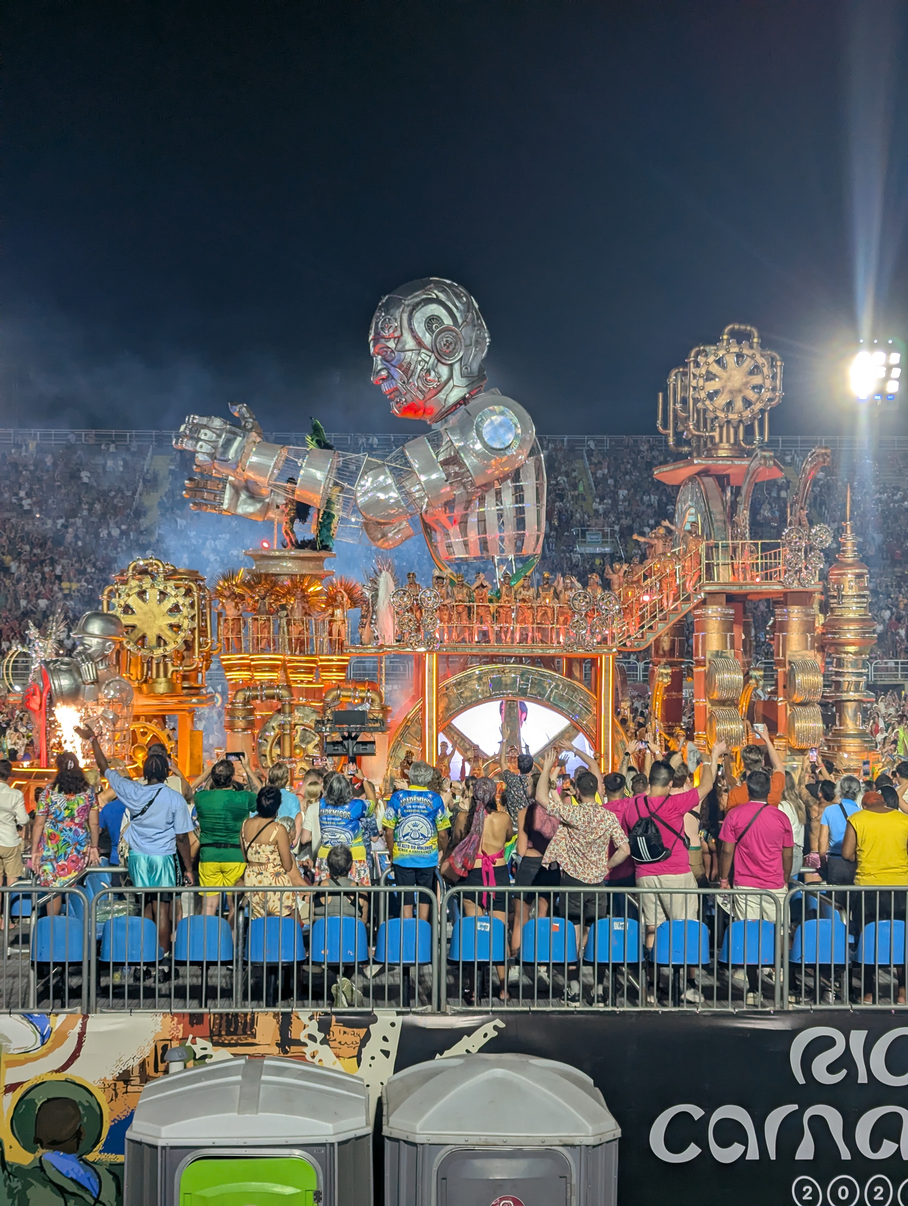 Carnaval Rio de Janeiro second night