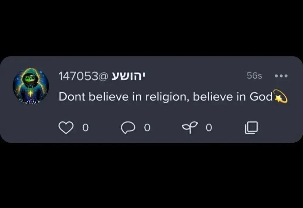 YesuSchrist post