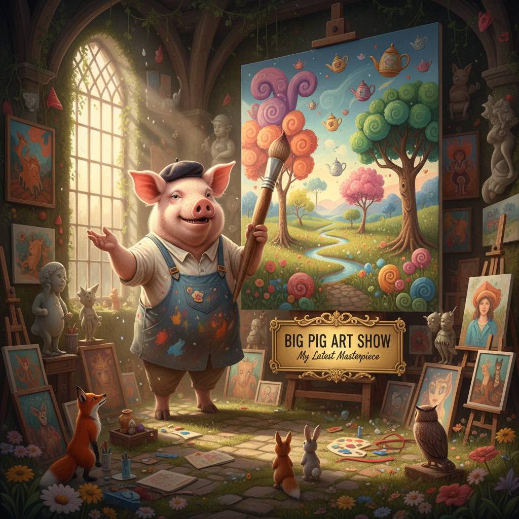 Show me your art Big Pig!nb